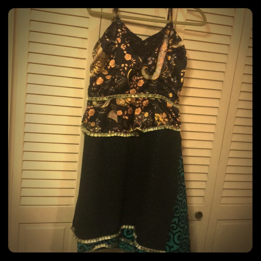 Royal Peasantry repurposed slip dress sz 14